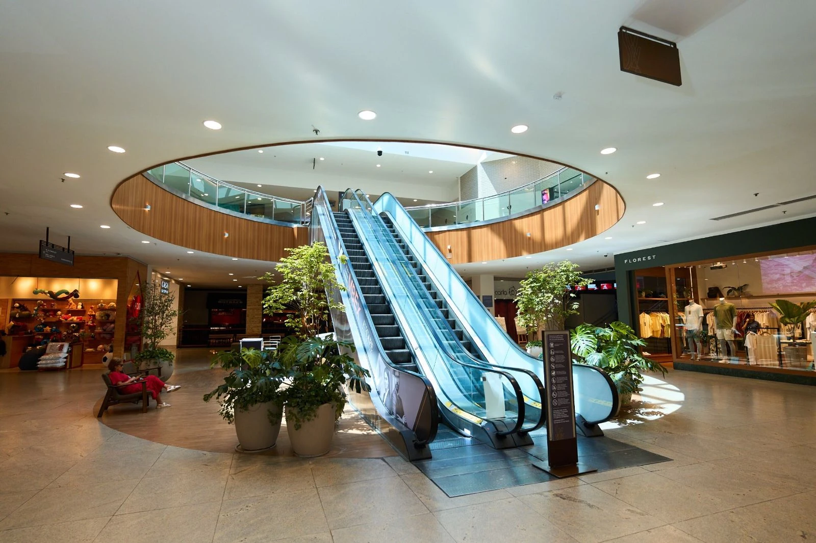 Galeria de imagens do Shopping
